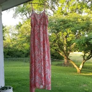 Fun floor length dress!